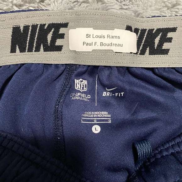 Nike Dri Fit St. Louis Rams Pants - Paul F. Boudreau - Picture 3 of 3